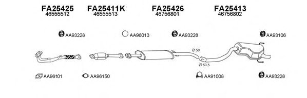 VENEPORTE 250146 Exhaust System